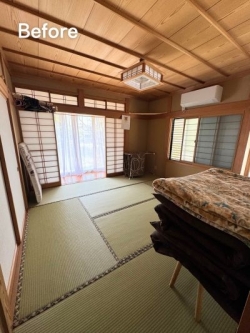 寝室before